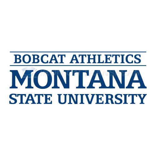 Montana State Bobcats Logo T-shirts Iron On Transfers N5184